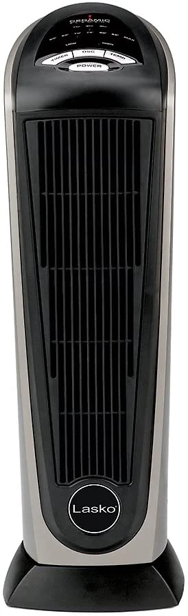 Aquecedor Elétrico Lasko 75132 Cerâmica 1500W Controle Remoto GrafitePreto 110V