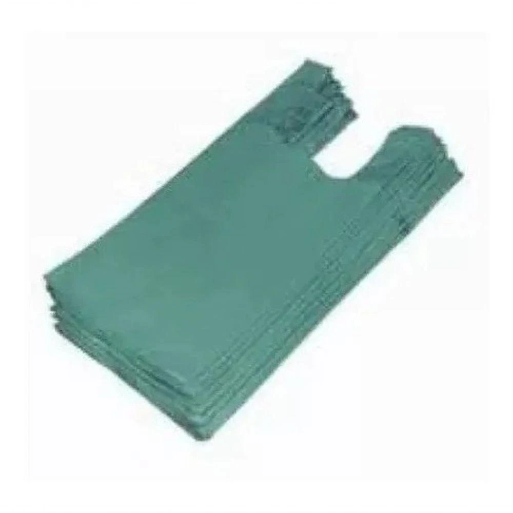Sacola Plástica Reciclada Reforçada Kit 10 kg 30x40 para Uso Comercial Transparente Higipack