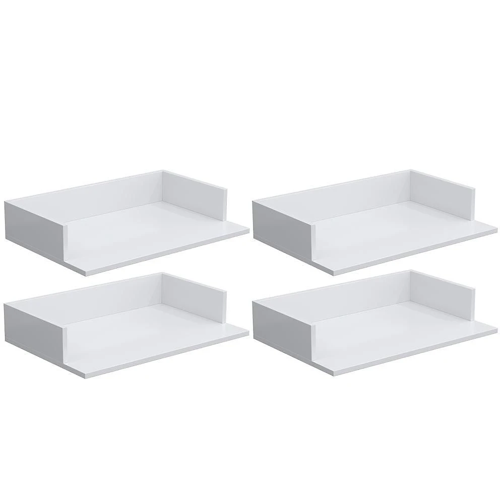 Kit 4 Suportes Suspensos Para Micro-Ondas 60X40cm Branco