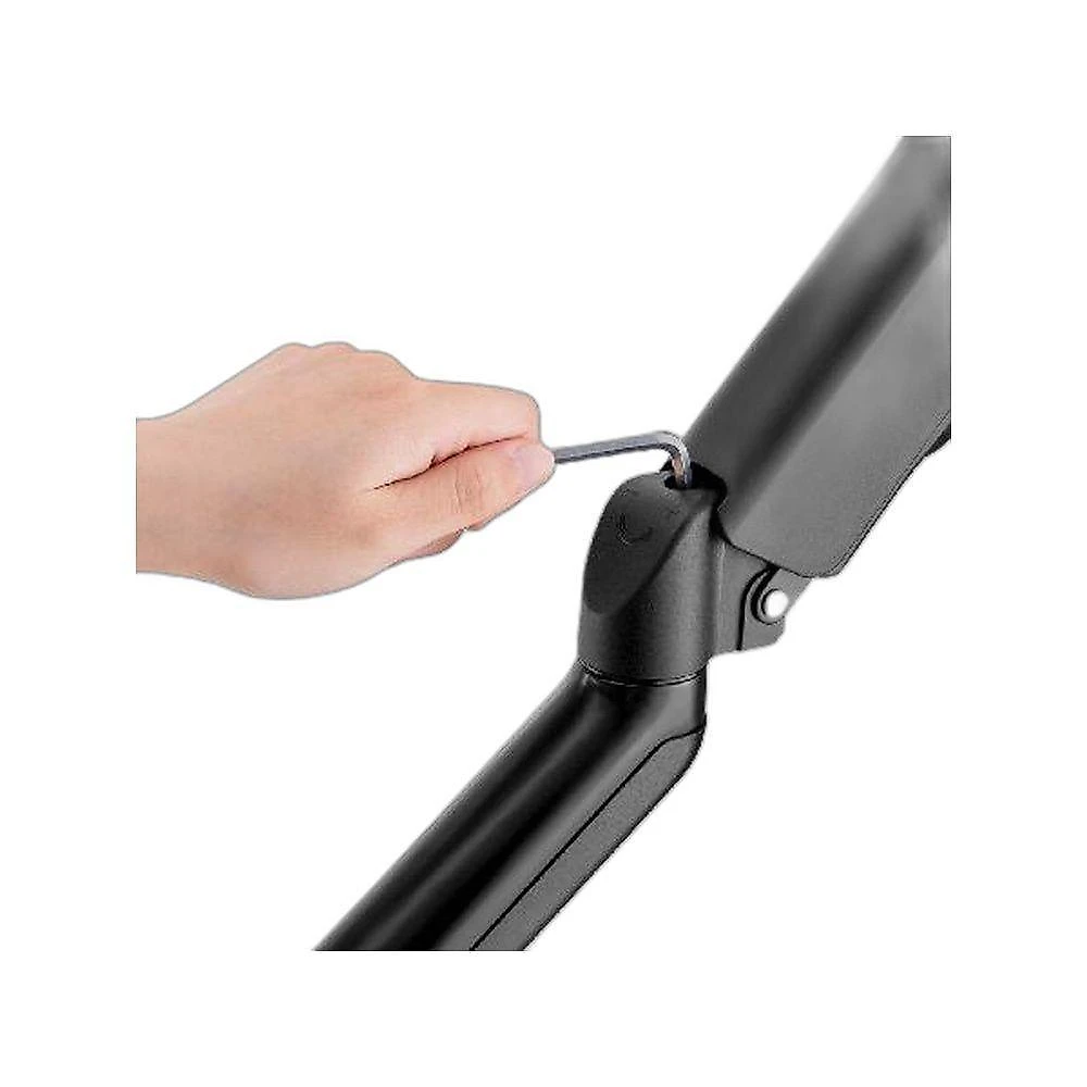 Suporte Articulado para Monitor SM-046USB com Pistão a Gás e USB 2.0 Preto Pcyes