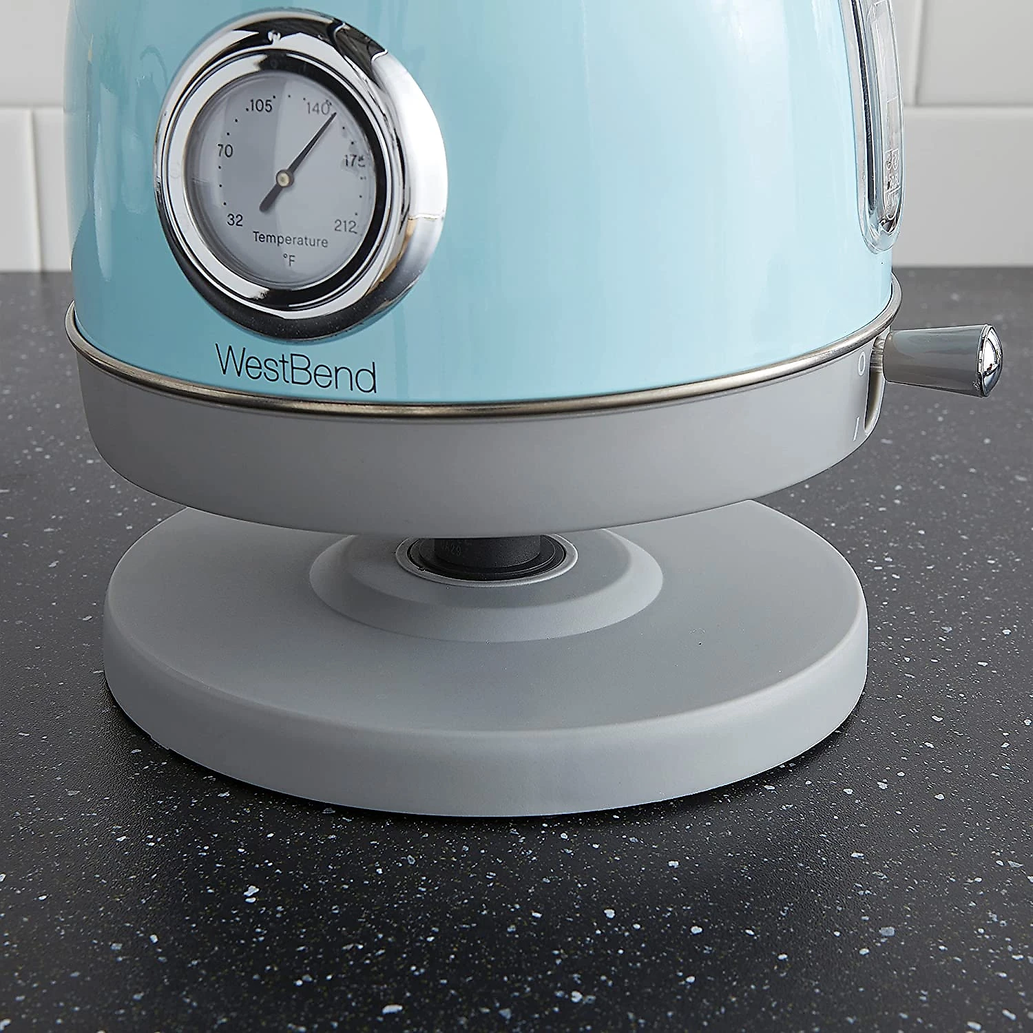 West Bend Chaleira Elétrica Retrô 17L com Desligamento A utomático e Proteção de Fervura 110V1500W Azul