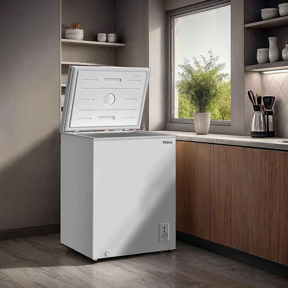 Freezer Horizontal 140L Philco PFH160B Dupla Função 110V