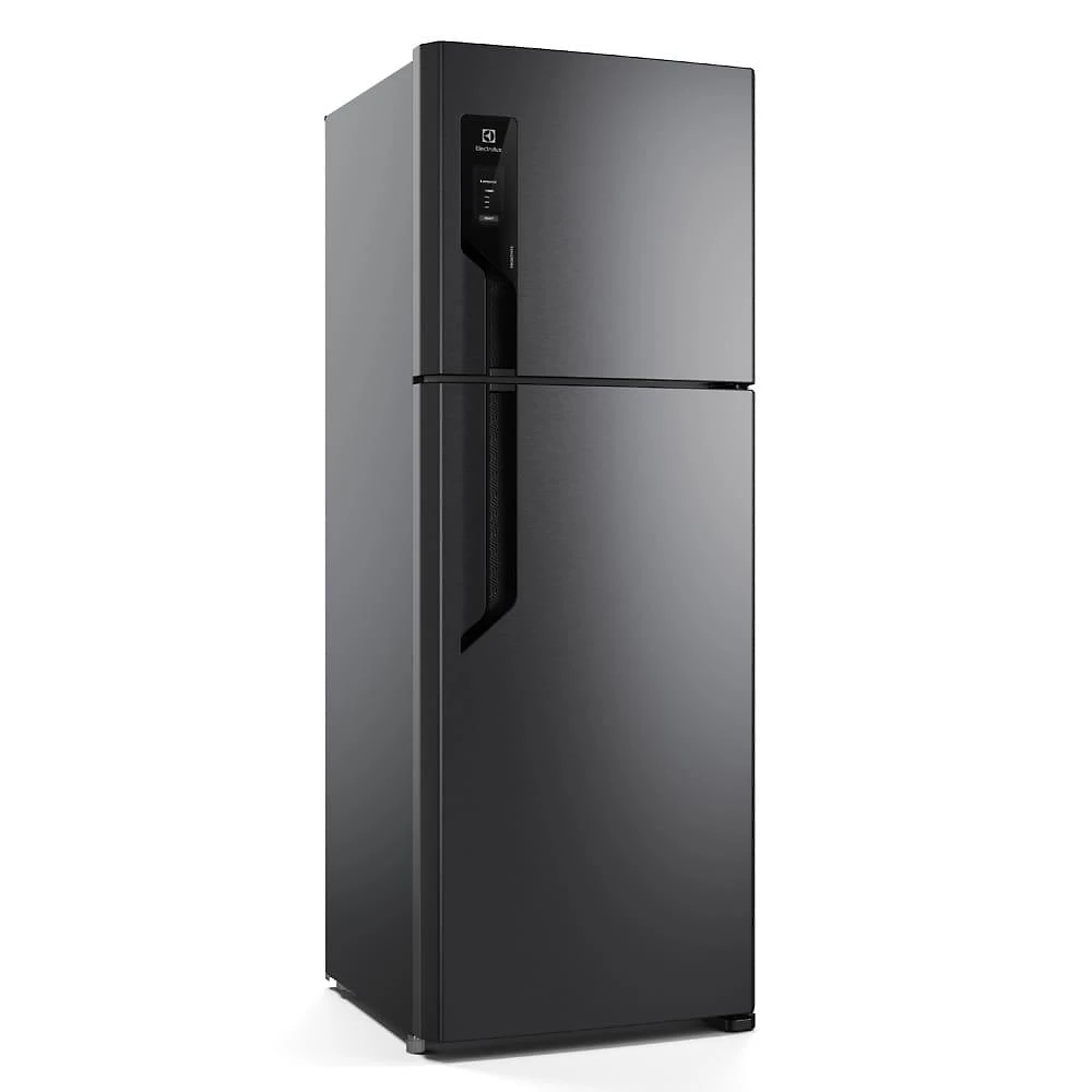 Geladeira electrolux frost free tf71b duplex efficient com autosense black inox look - 480 litros