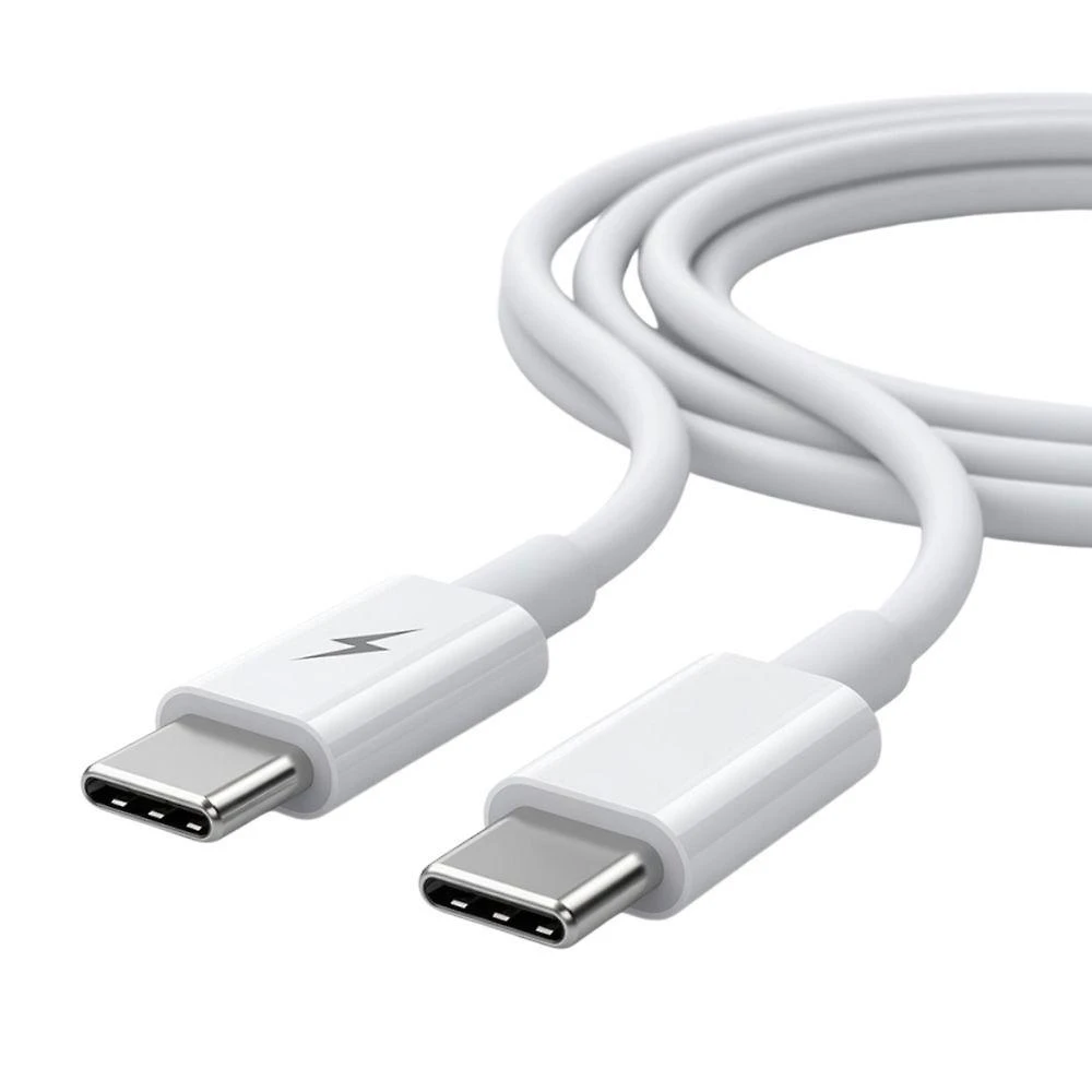Cabo USB-C MDM Premium para Carregamento Rápido Branco Alta Durabilidade 1M