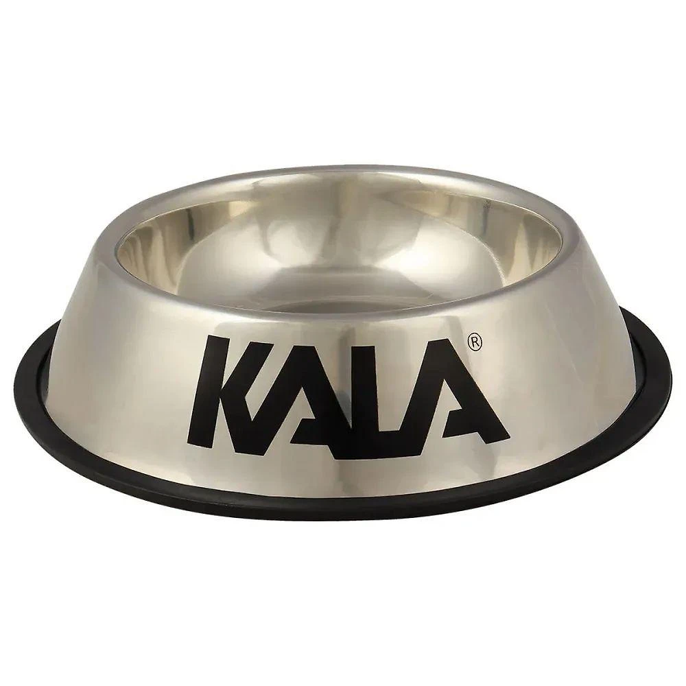 Tigela Pet para Cães e Gatos Kala Aço Inox 22cm Único 1 Tigela Pet Aço Inox 22cm Kala