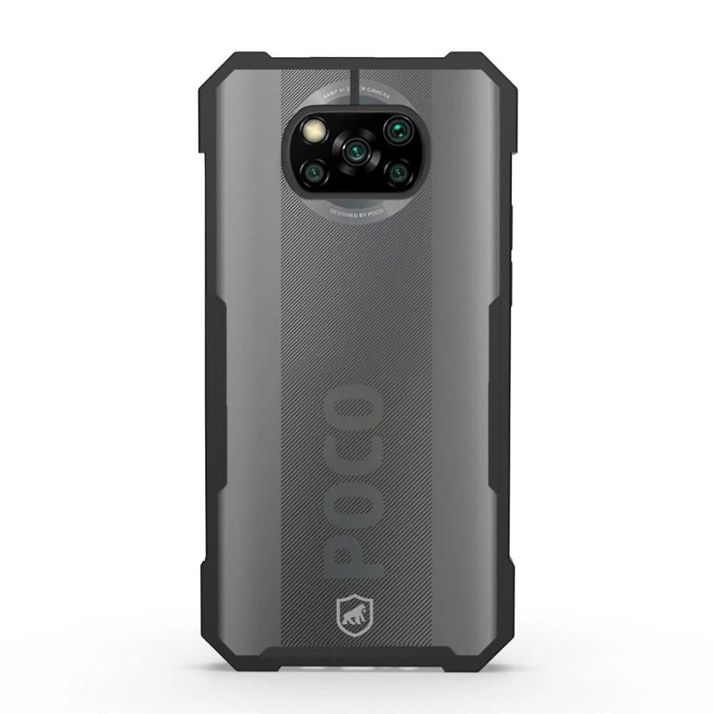 Capa Case Capinha Dual Shock X Para Xiaomi Poco X3 / X3 Pro / X3 Nfc - Gshield