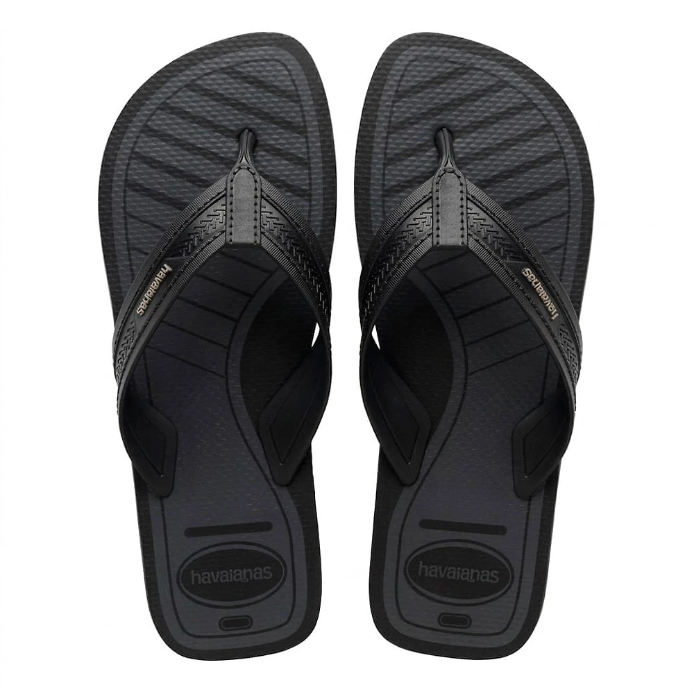 Sandália Havaianas City Basic Preto Tamanho 43/44 1 Par