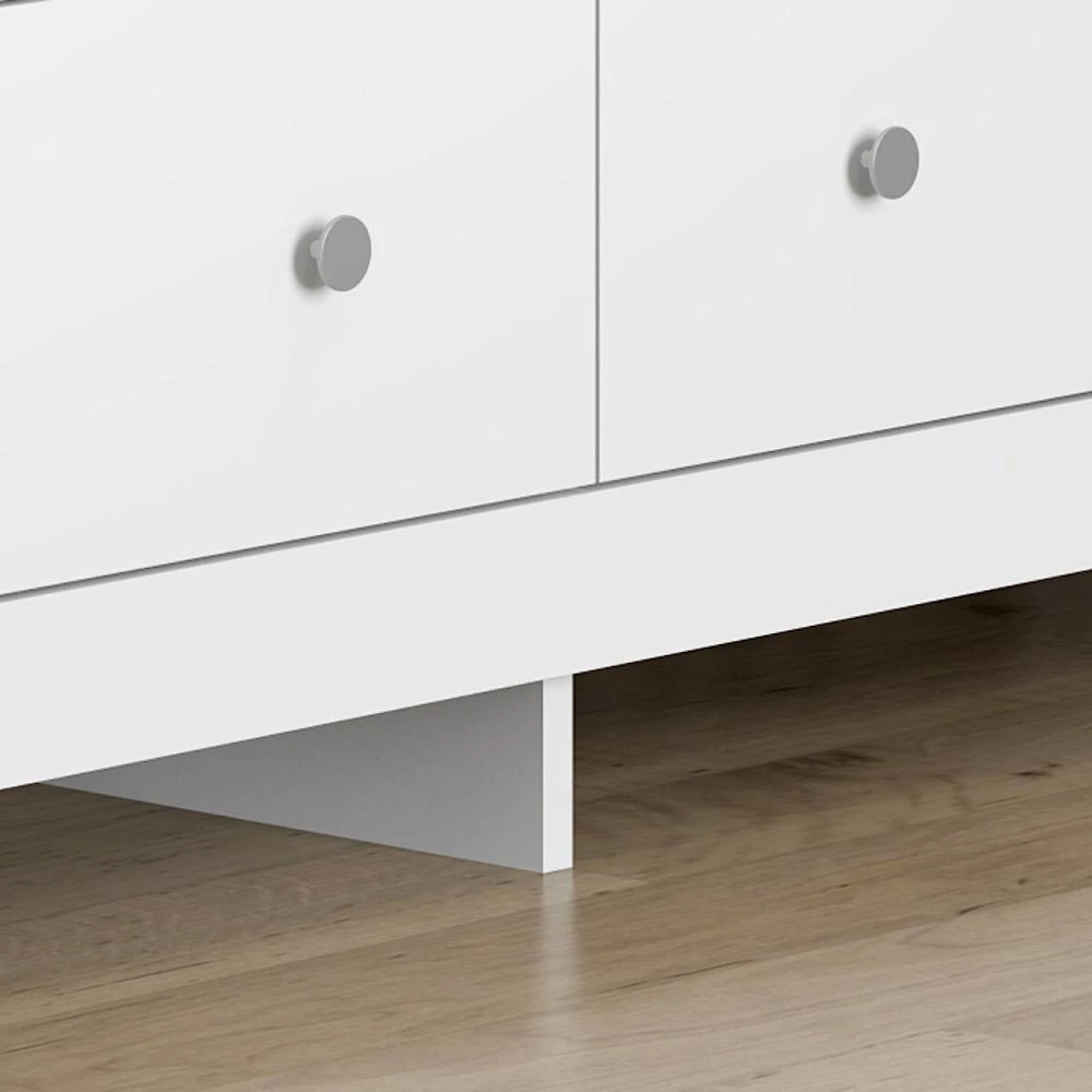 Cômoda 6 Gavetas DM-221 Ditália Móveis Branco
