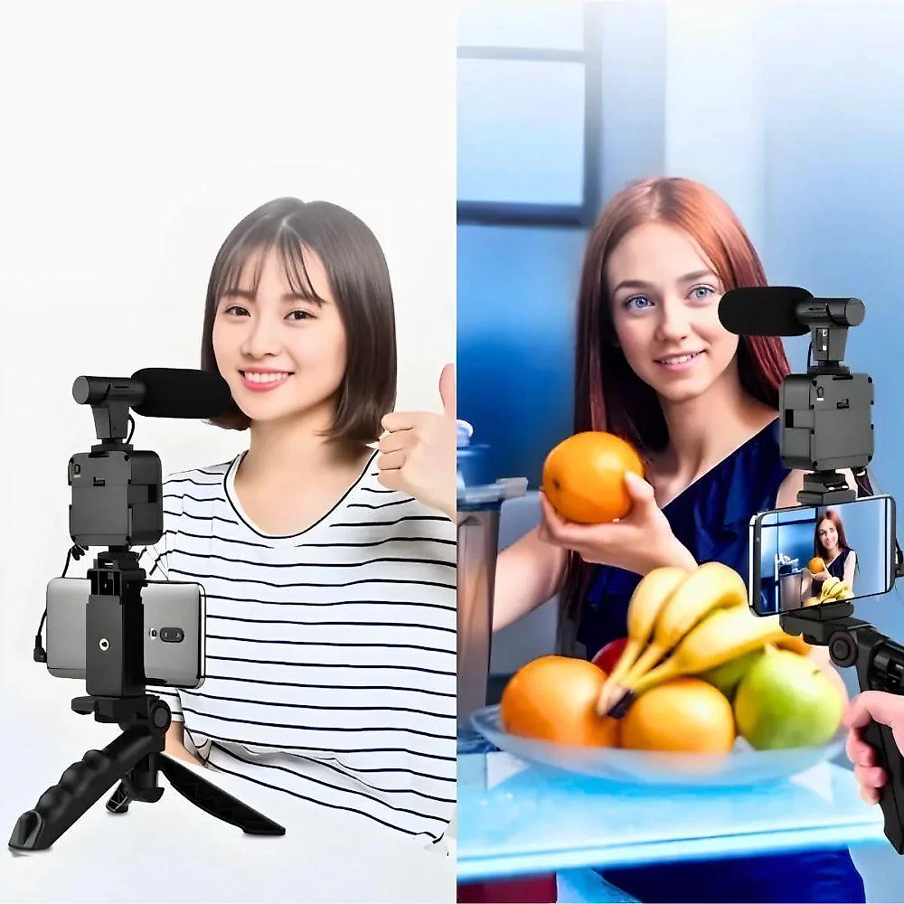 Kit De Gravação Profissional 4 Em 1