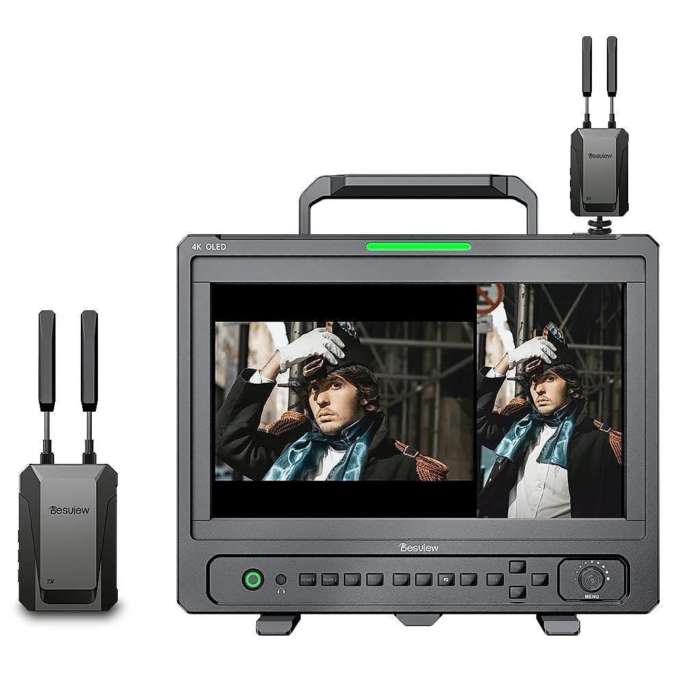 Kit Transmissor e Receptor Desview Thunderbolt HDMI Sem Fio para Câmeras e Smartphones