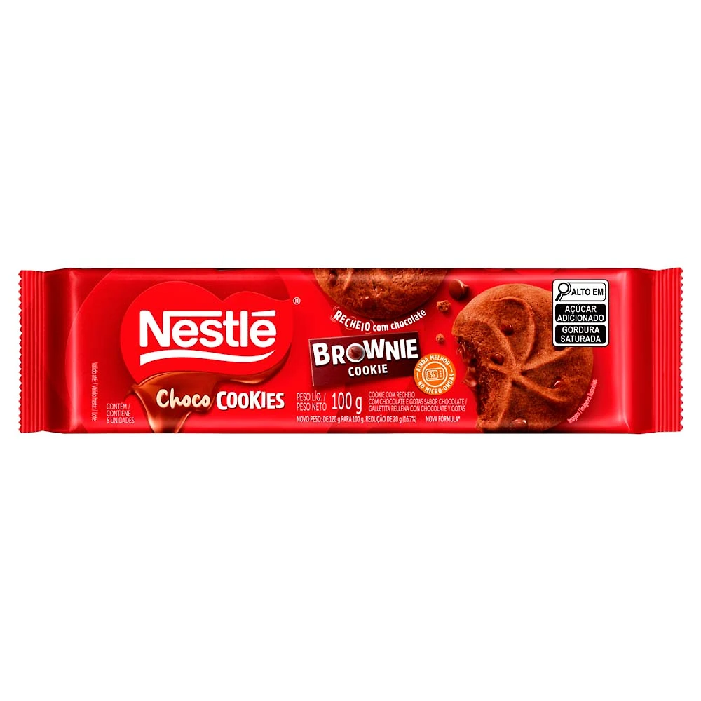 Choco Cookies Nestlé Brownie 100g