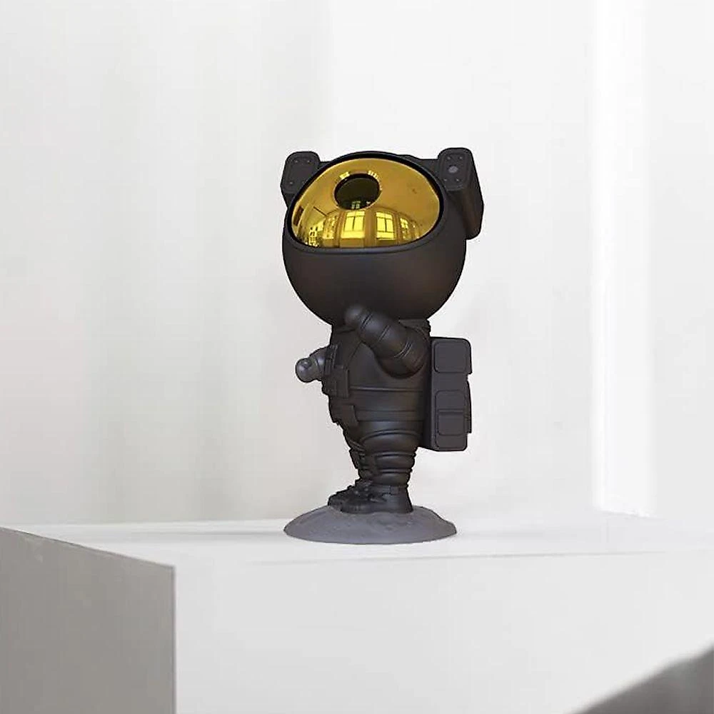 Projetor Led Astronauta Estrela Galaxia Nebulosa Decoraçao Espacial Quarto Sala Casa Usb Espaço Cosmico