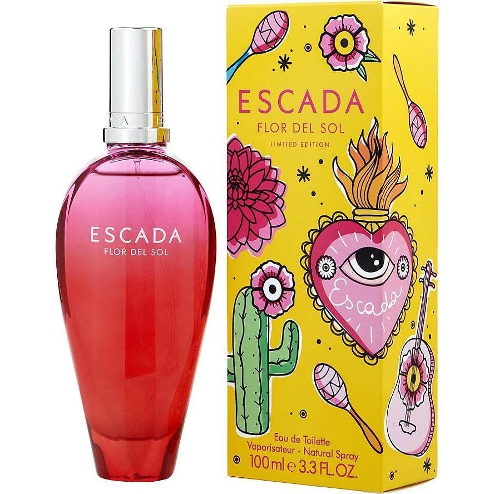 Perfume Feminino Escada Flor Del Sol Edt 100 Ml (ed. Limitada)