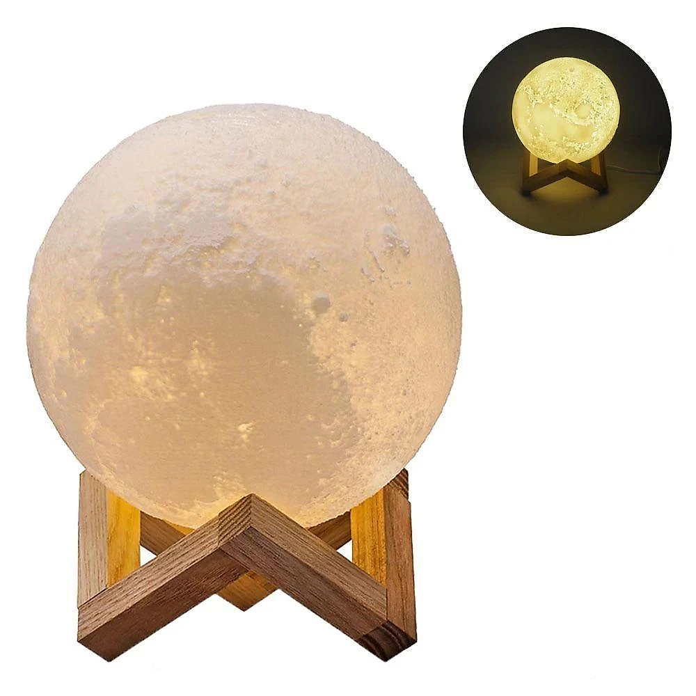 Luminária Super Lua Cheia 3D RGB Touch USB MC41619 AB Mídia webcontinental-7419742738516