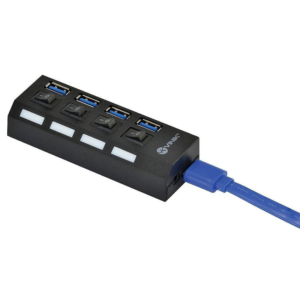 Hub Usb 3.0 4 Portas com Interruptor HUV-50 com Controle Individual Vinik