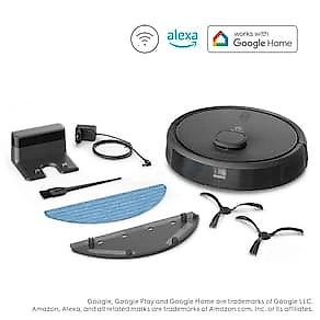 Aspirador Robô Electrolux Experience ERB60 Wi-Fi 140W Autonomia 1h40 Mapeamento Bivolt Preto