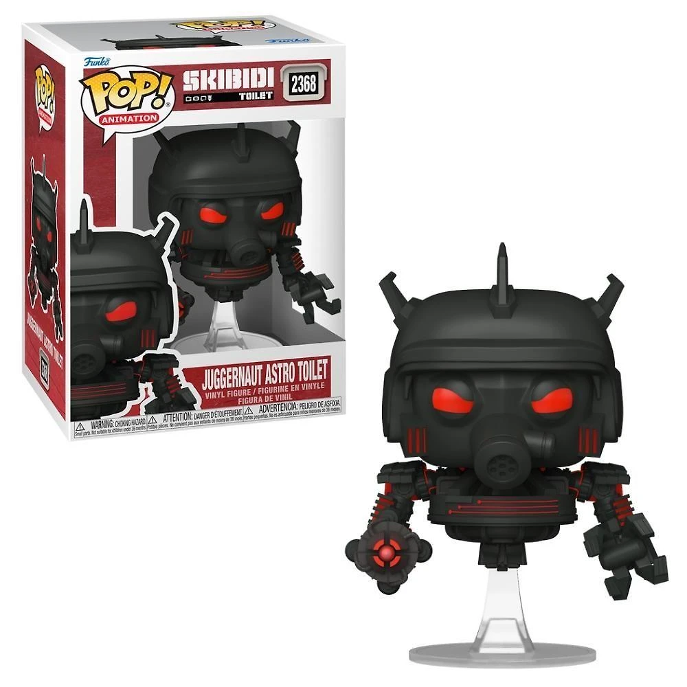 Brinquedo Colecionáveis Funko Pop! Juggernaut Astro Toilet com Cabeça Oscilante 12CM Candide
