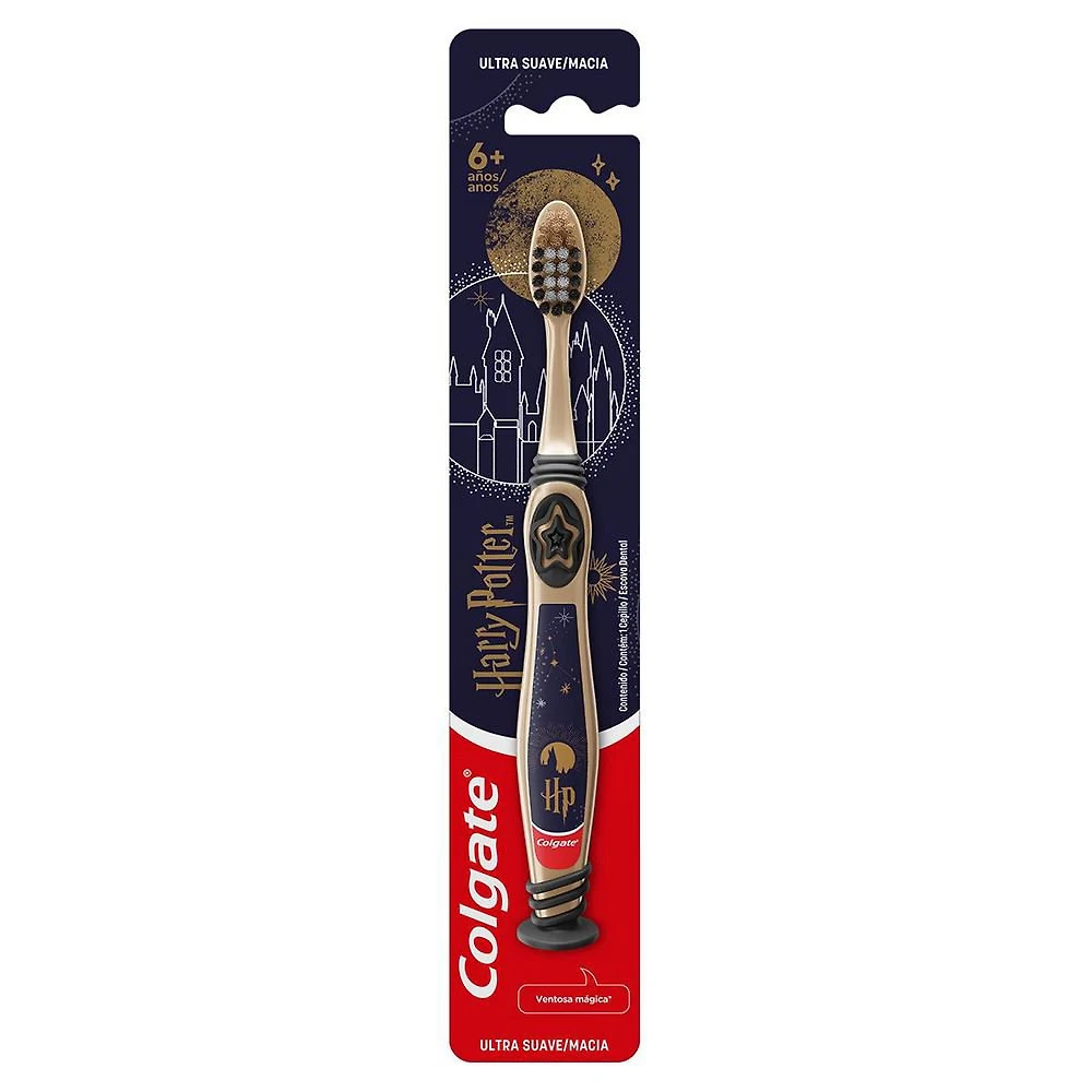 Escova de Dente Infantil Colgate Harry Potter 6+ Anos Ultra Suave Macia 1 Unidade