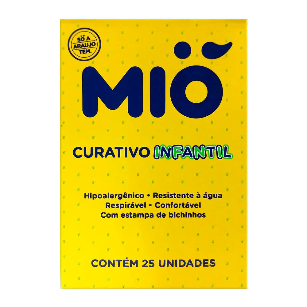 Curativo Mió Infantil com 25 Unidades