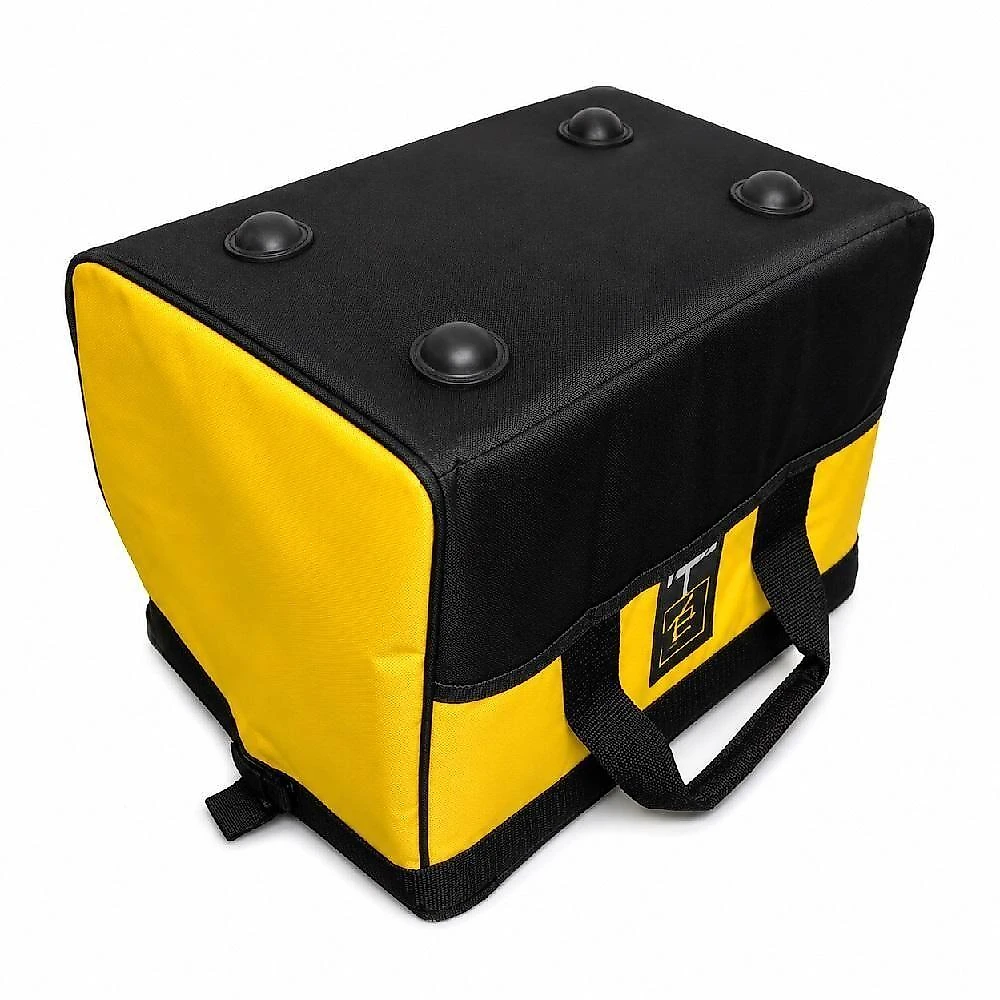 Bolsa de Lona para Ferramentas 9SQ 21 Bolsos Fundo Rígido Preto Yeet