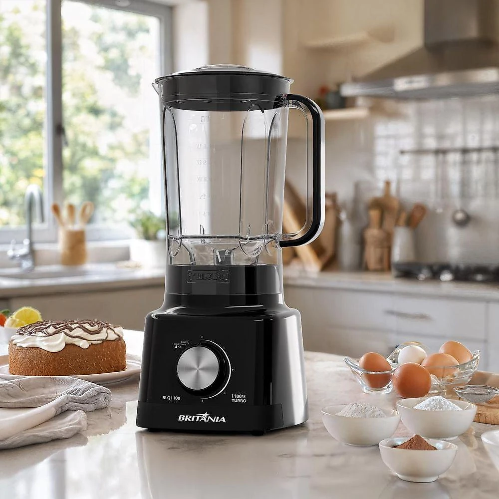 Liquidificador britânia blq1100 1100w 2,7l com pulsar ice autolimpeza 110v