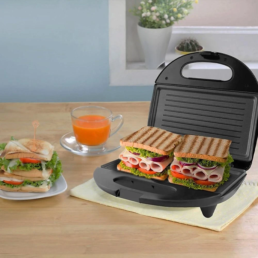 Grill e Sanduicheira Britânia Crome Preto Grill e Sanduicheira Britânia Crome, Preto - 110 Volts