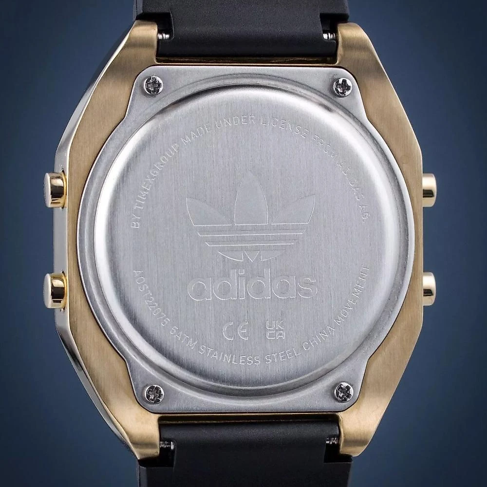 Relógio Adidas Digital Two AOST22075M Dourado