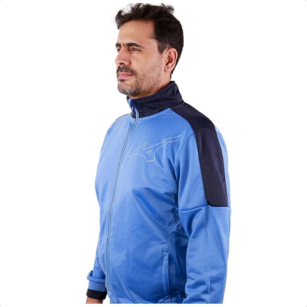 Agasalho Mizuno Root IIIM Masculino Azul / Marinho - EGG