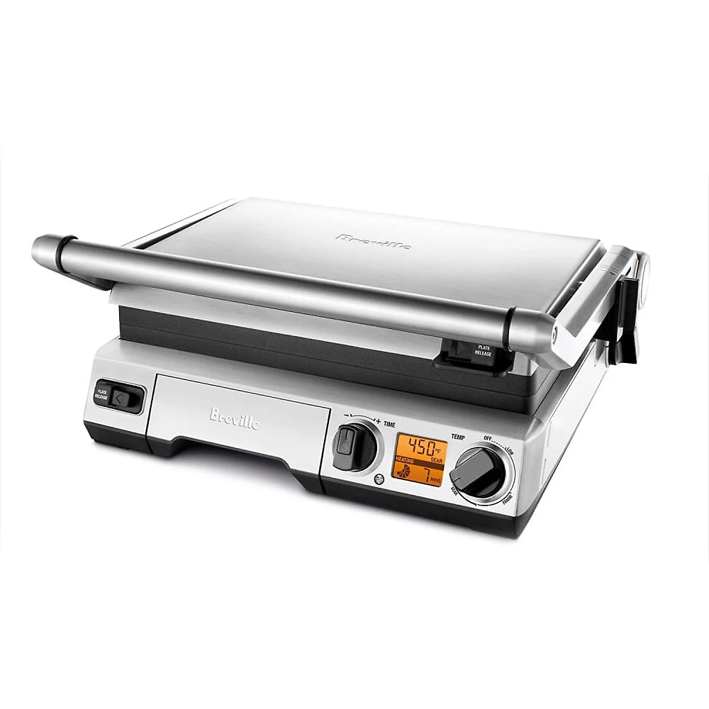 Breville Churrasqueira Elétrica 6 Configurações1800W110V Aço Inoxidável