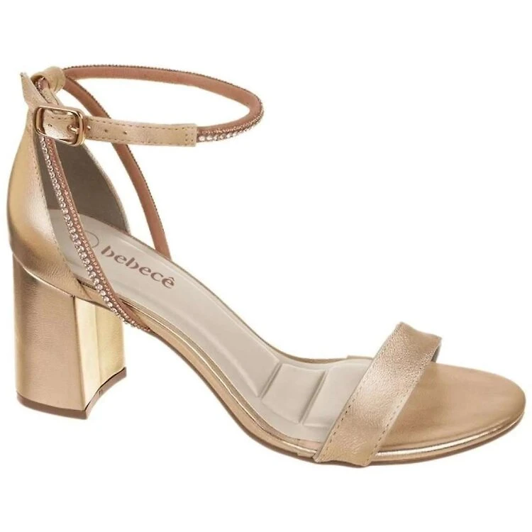 Sandalia Bebece Feminino - Ouro - OURO