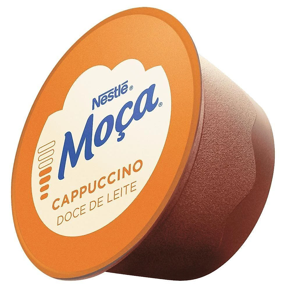 Cápsulas de Café Cappuccino Moça Doce de Leite Nescafé Dolce Gusto Caixa 10 Unidades