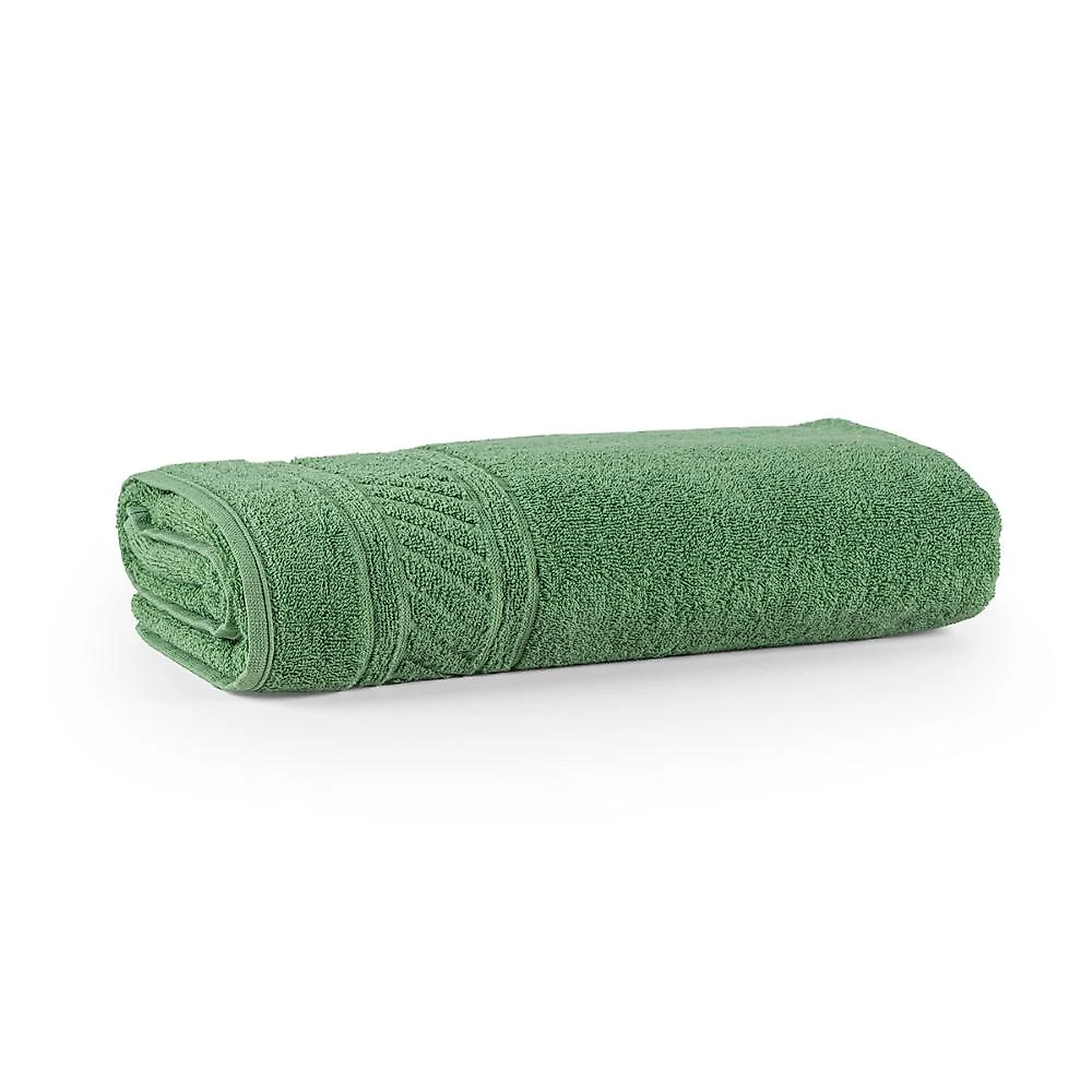 Jogo de banho lummi toalhas macias 100% algodão fio penteado 5 peças verde e cinza
