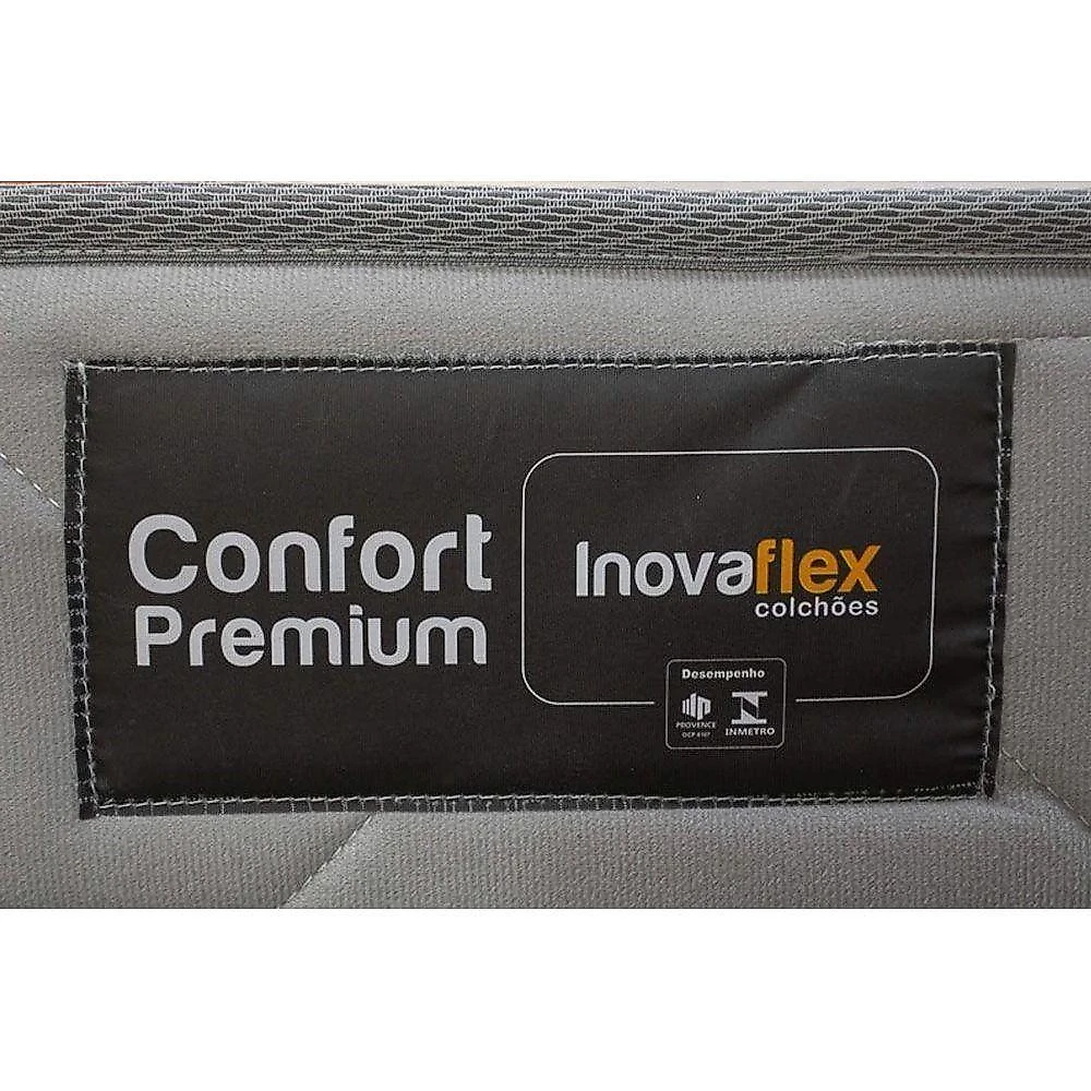Colchão Casal D28 - Espuma Anatomica Comfort Premium Resist Double Face (138x188x18) - Inovaflex