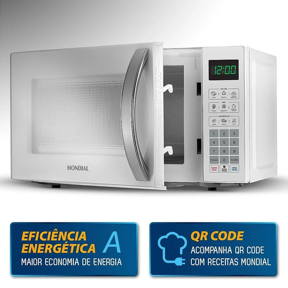 Micro-ondas 21l Mondial Mo-01-21-w 220v/60hz . 220V