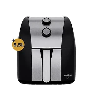 Fritadeira Elétrica Britânia BFR51 Gold 5,5L 1500W Air Flow Preta