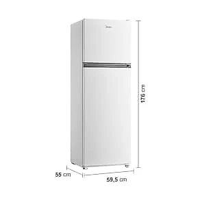 Geladeira Midea Cycle Defrost Duplex MD-RT411FGF01 Branca - 294L 110V