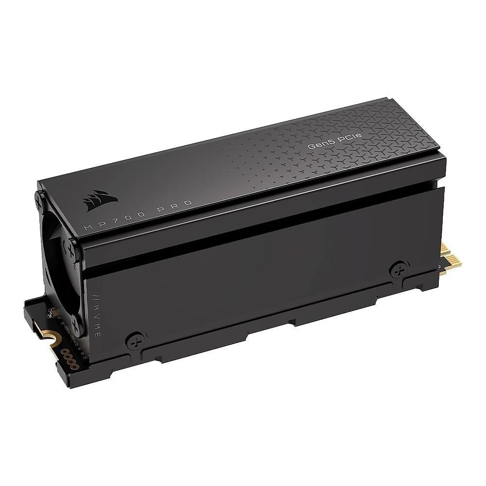SSD Corsair MP700 Pro, 4TB, M.2 NVMe, Leitura 12400MB/s e Gravação 11800MB/s, Preto - CSSD-F4000GBMP700PRO