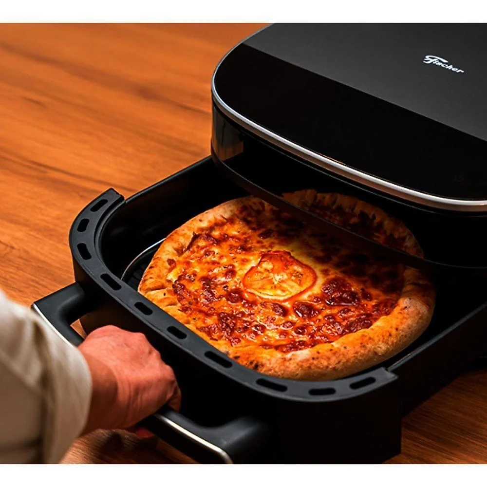 Fritadeira sem Óleo Tramontina Dual Grill 6L 1500W Preto 110V