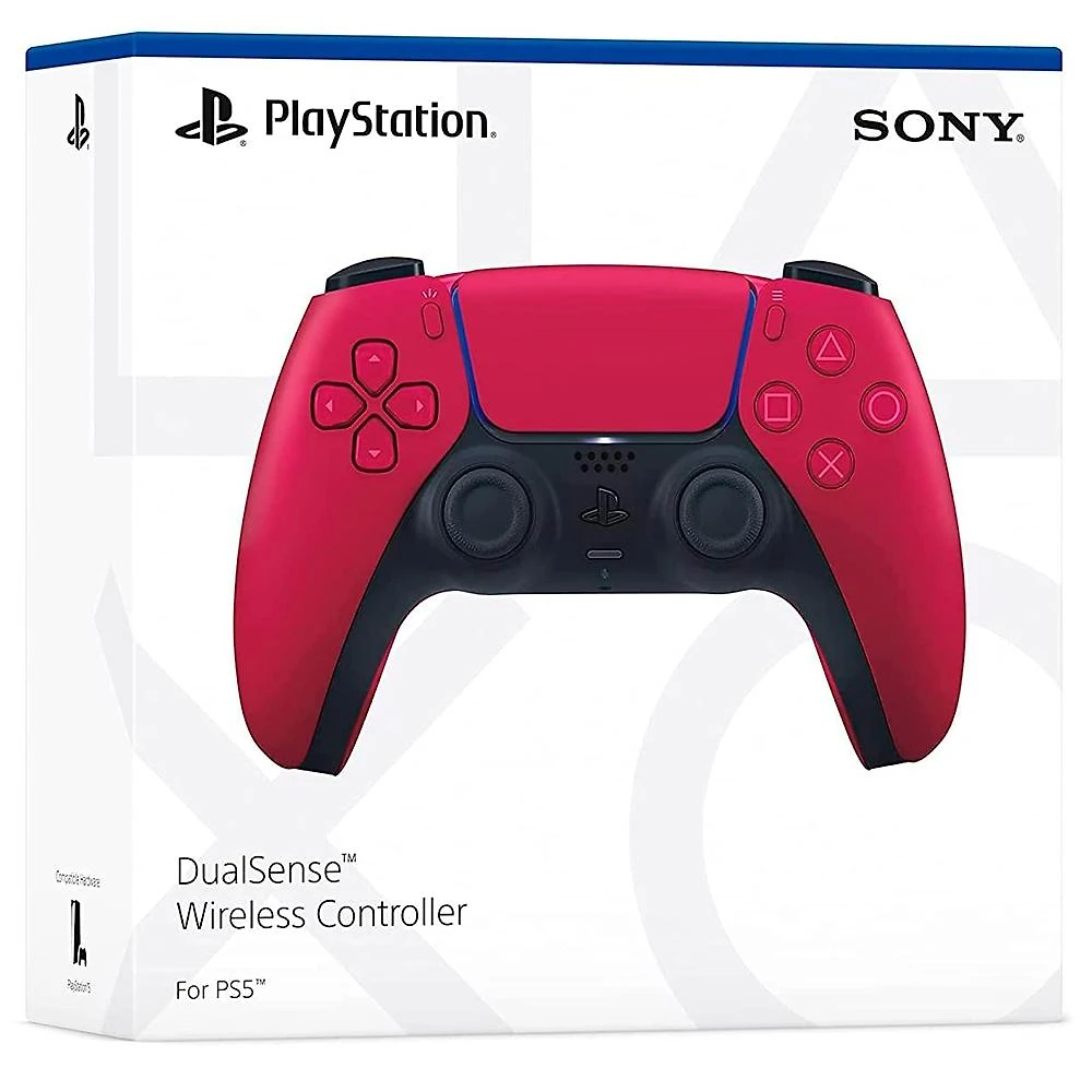 Miniatura Controle Sony DualSense PS5, Sem Fio, Cosmic Red - 3006453