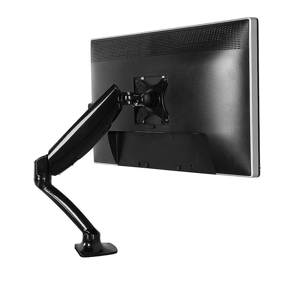 Suporte de Mesa Articulado para Monitor de 10" a 27" FlexiSpot F7, Ajustes com Pistão a Gás, VESA, Preto - F7B