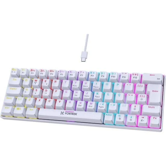Teclado Gamer Mecânico Fortrek Gravity 65 Compact Switch