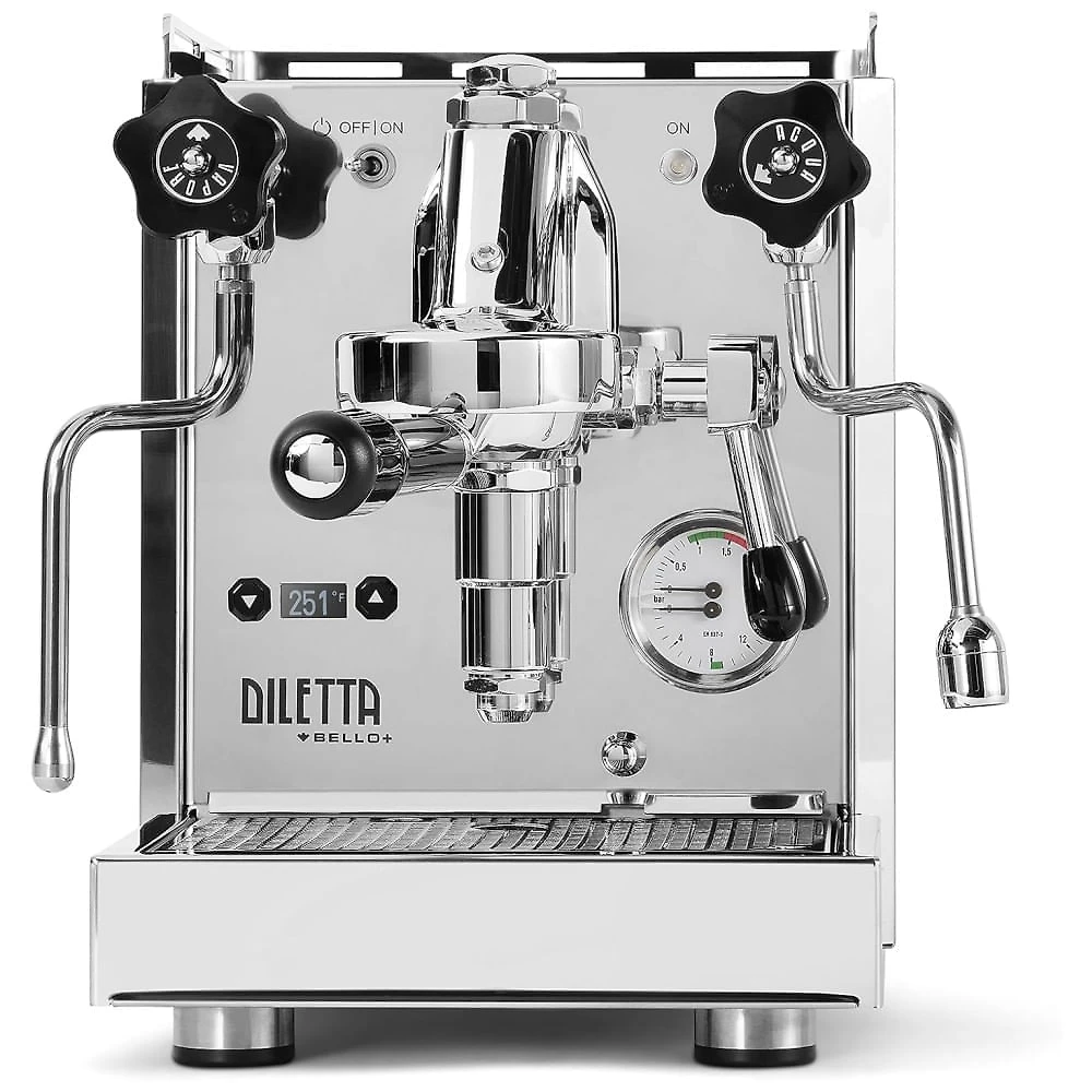 Máquina de Café Expresso em Aço Inoxidável com Controle de Temperatura PID e Modo Ecológico de Baixo Consumo, 110V 1500...