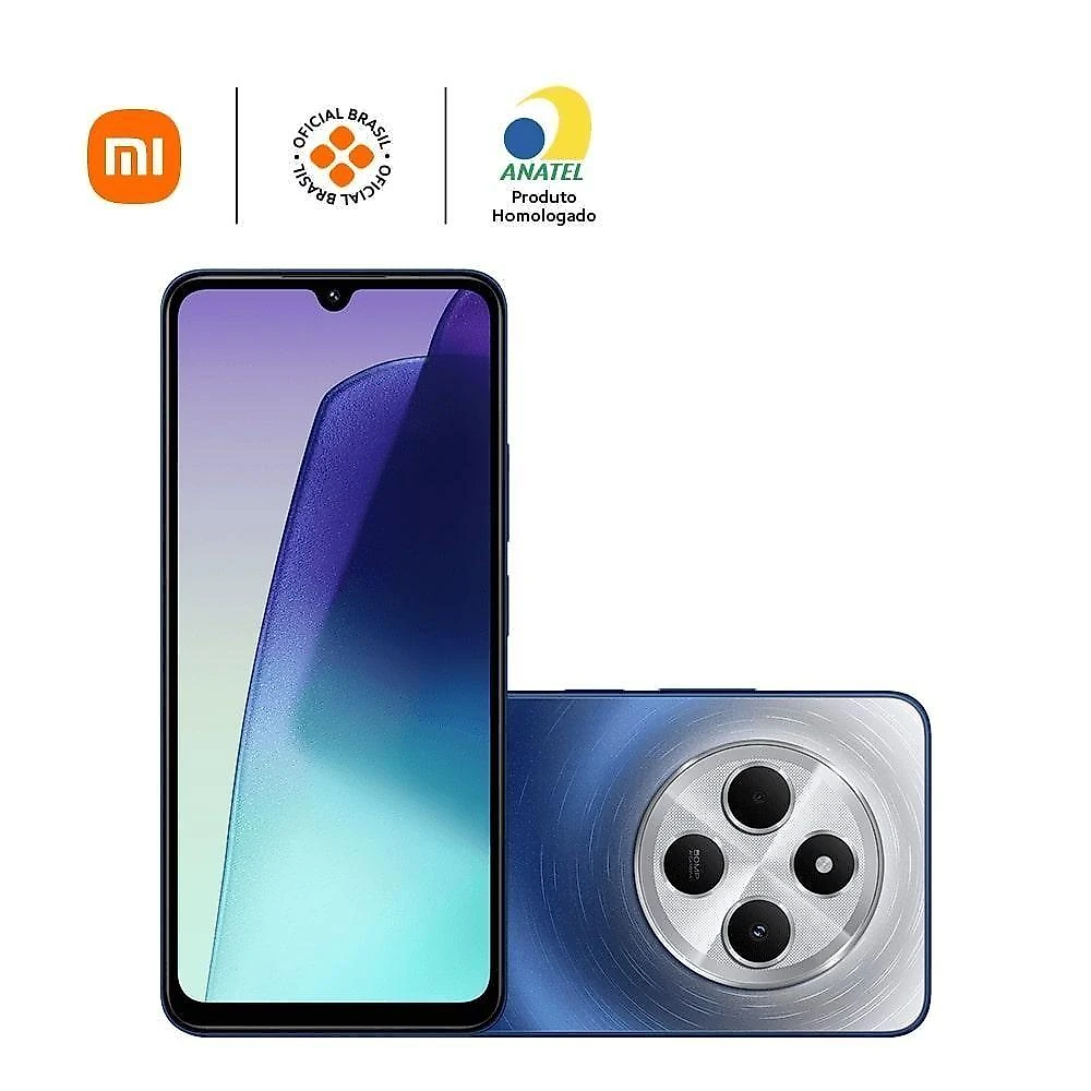 Smartphone Xiaomi Redmi 14C Br 4+4GB Ram + 128GB, Azul