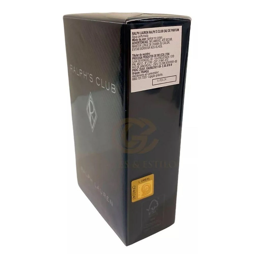 Miniatura Ralph's Club Ralph Lauren Eau De Parfum Perfume Masculino 100ml