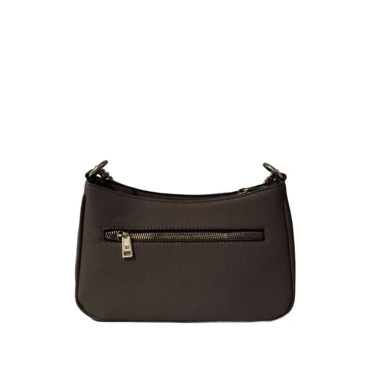 Bolsa Wj Transversal Media Alça de Corrente Fem - Marrom
