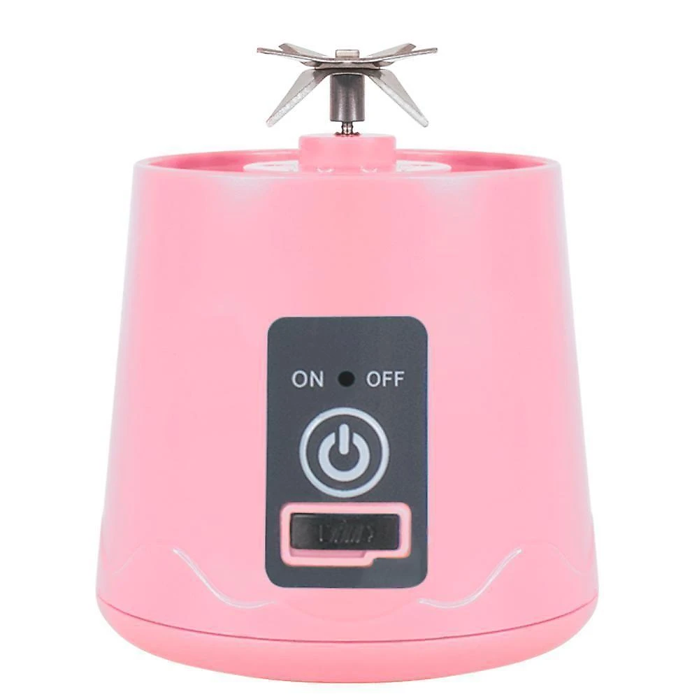 Mini Liquidificador Portátil Usb Recarregável ( Rosa )