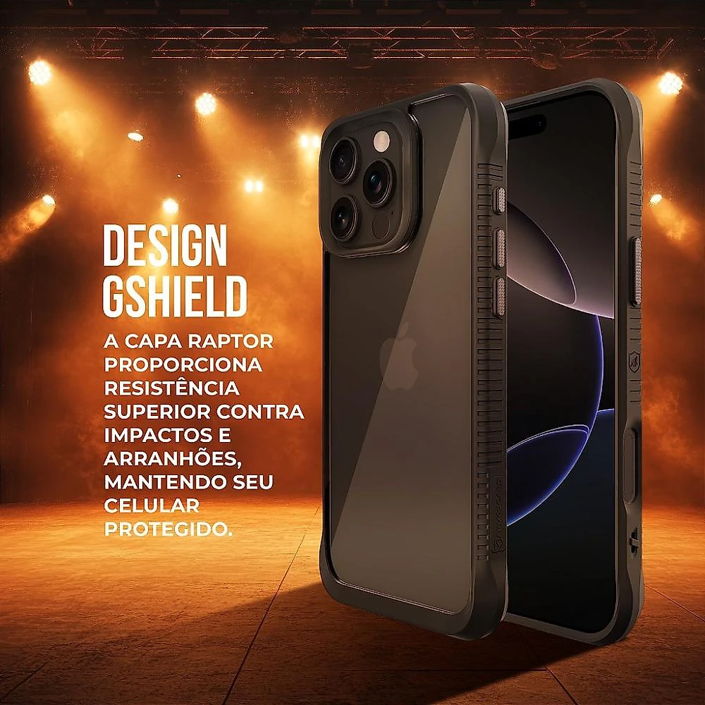 Capa para iPhone 17 Pro - Raptor Slim - Gshield