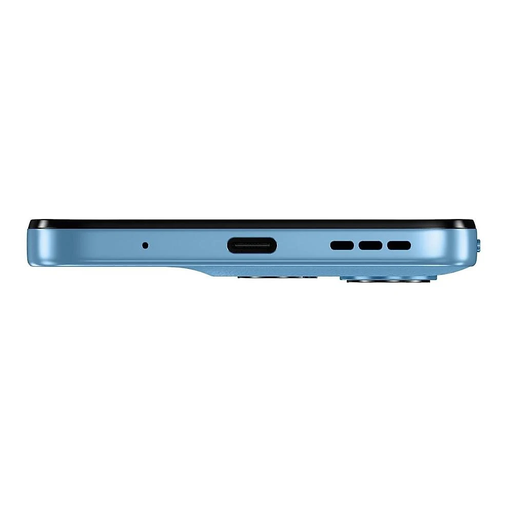 Smartphone motorola moto g17 tela 6,7” 128gb 4g câmera 50mp alaskan blue