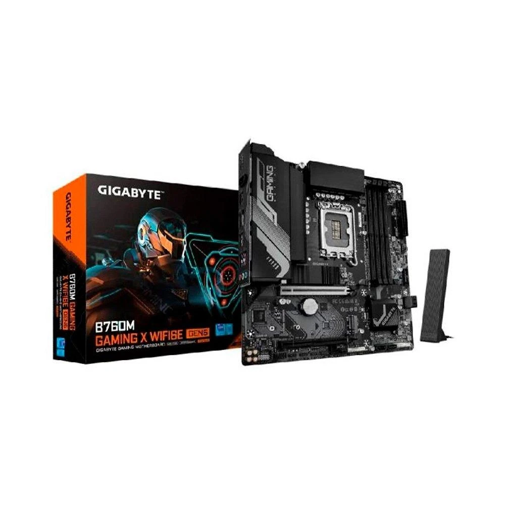 Placa Mãe Gamer Gigabyte B760M AORUS ELITE WIFI6E GEN5, Micro ATX, DDR5, LGA 1700, Wi-Fi 6E, Bluetooth 5.3, HDMI/DP - B760M G X WF6E GEN5