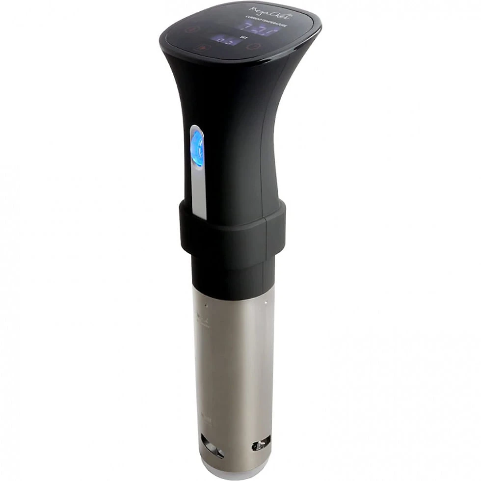 Termocirculador Elétrico em Aço Inoxidável com Tela LCD, 800W, 110v, MEGACHEF MC 1000, Prateado